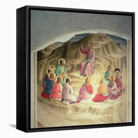 The Sermon on the Mount, 1442-Fra Angelico-Framed Premier Image Canvas