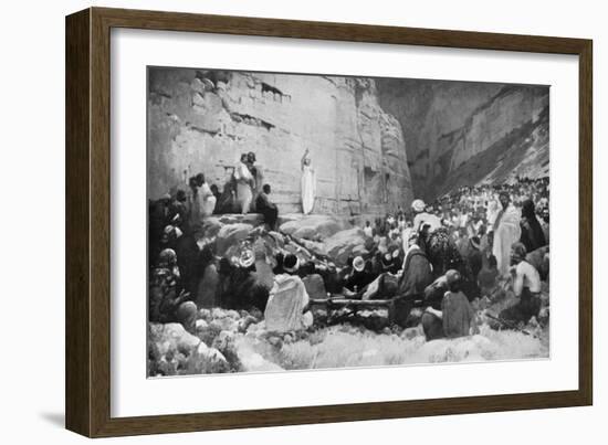 The Sermon on the Mount, 1926-Paul Buffet-Framed Giclee Print