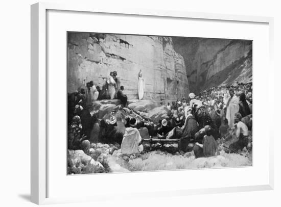 The Sermon on the Mount, 1926-Paul Buffet-Framed Giclee Print