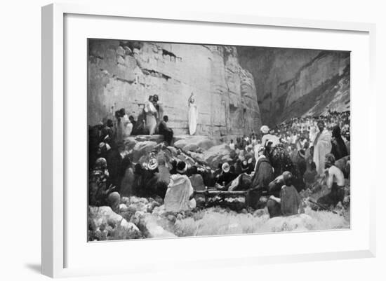 The Sermon on the Mount, 1926-Paul Buffet-Framed Giclee Print