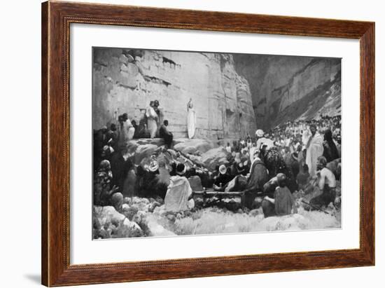 The Sermon on the Mount, 1926-Paul Buffet-Framed Giclee Print