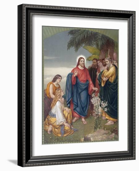 The Sermon on the Mount-Charles Rolt-Framed Giclee Print