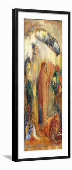 The Sermon-Odilon Redon-Framed Giclee Print