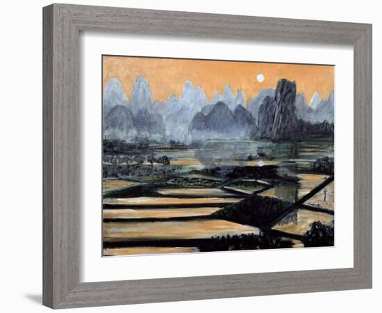 The Setting Sun, 1996-Komi Chen-Framed Giclee Print