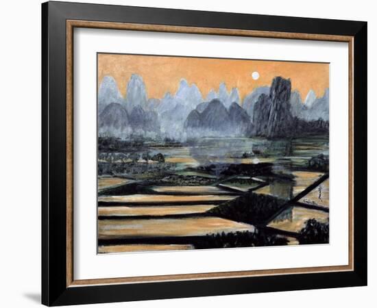 The Setting Sun, 1996-Komi Chen-Framed Giclee Print