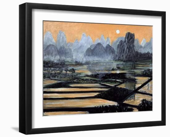 The Setting Sun, 1996-Komi Chen-Framed Giclee Print