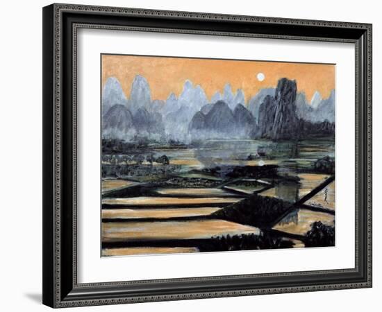 The Setting Sun, 1996-Komi Chen-Framed Giclee Print