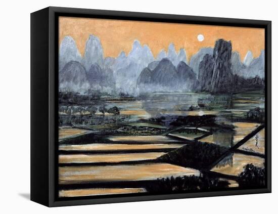 The Setting Sun, 1996-Komi Chen-Framed Premier Image Canvas