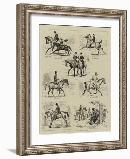 The Seven Ages of Horsemanship-Godfrey Douglas Giles-Framed Giclee Print