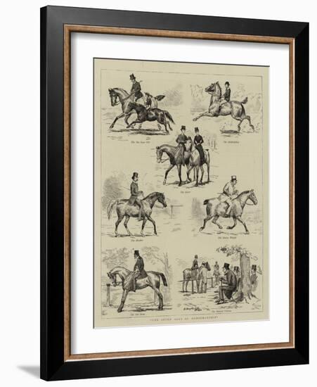 The Seven Ages of Horsemanship-Godfrey Douglas Giles-Framed Giclee Print