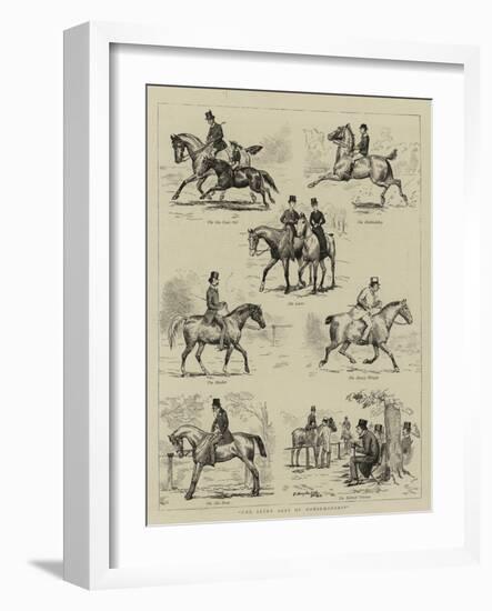 The Seven Ages of Horsemanship-Godfrey Douglas Giles-Framed Giclee Print