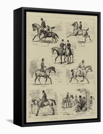 The Seven Ages of Horsemanship-Godfrey Douglas Giles-Framed Premier Image Canvas