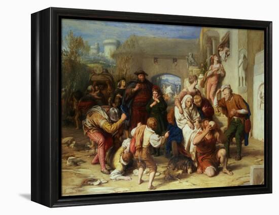 The Seven Ages of Man, 1835-8-William Mulready-Framed Premier Image Canvas