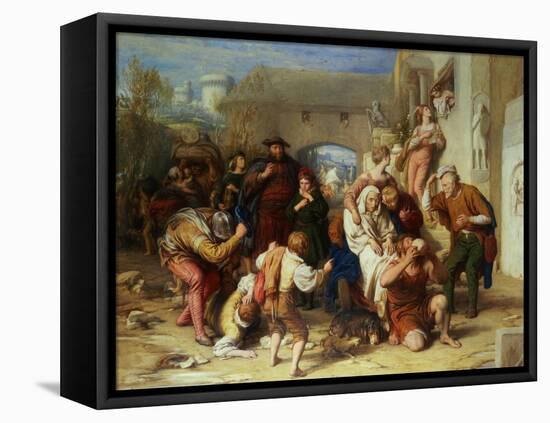 The Seven Ages of Man, 1835-8-William Mulready-Framed Premier Image Canvas