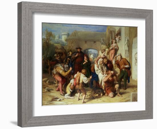 The Seven Ages of Man, 1835-8-William Mulready-Framed Giclee Print