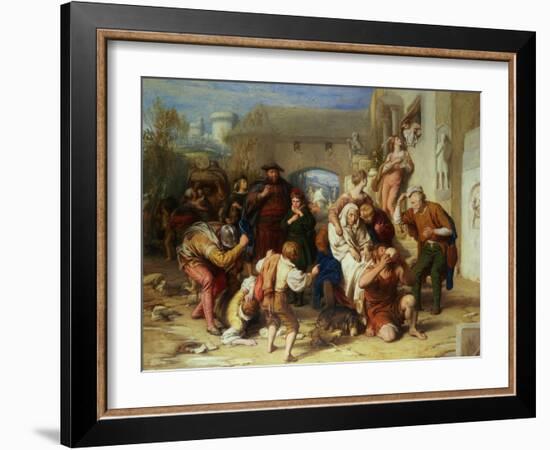 The Seven Ages of Man, 1835-8-William Mulready-Framed Giclee Print