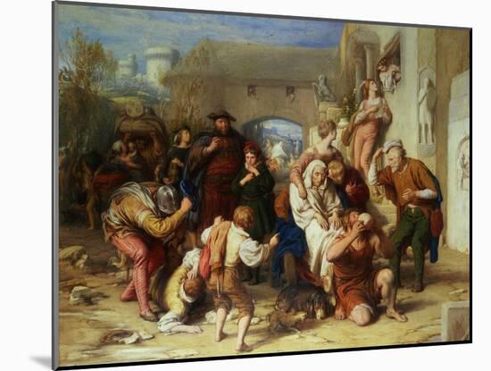 The Seven Ages of Man, 1835-8-William Mulready-Mounted Giclee Print