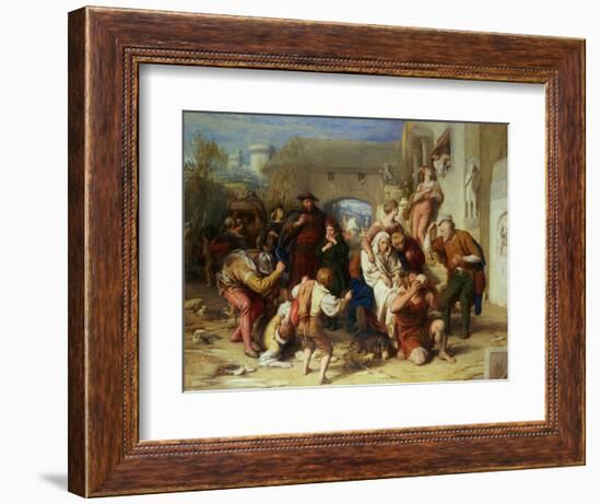 The Seven Ages of Man, 1835-8-William Mulready-Framed Giclee Print