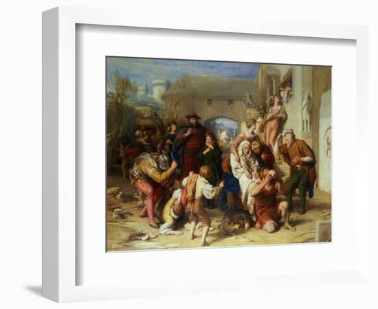 The Seven Ages of Man, 1835-8-William Mulready-Framed Giclee Print