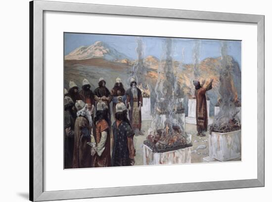 The Seven Altars of Balaam-James Jacques Joseph Tissot-Framed Giclee Print
