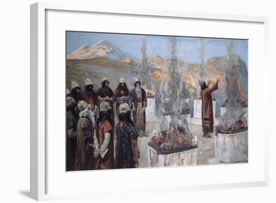 The Seven Altars of Balaam-James Jacques Joseph Tissot-Framed Giclee Print