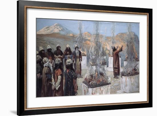 The Seven Altars of Balaam-James Jacques Joseph Tissot-Framed Giclee Print