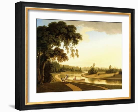 The Seven Bens of Connemara-William Percy French-Framed Giclee Print