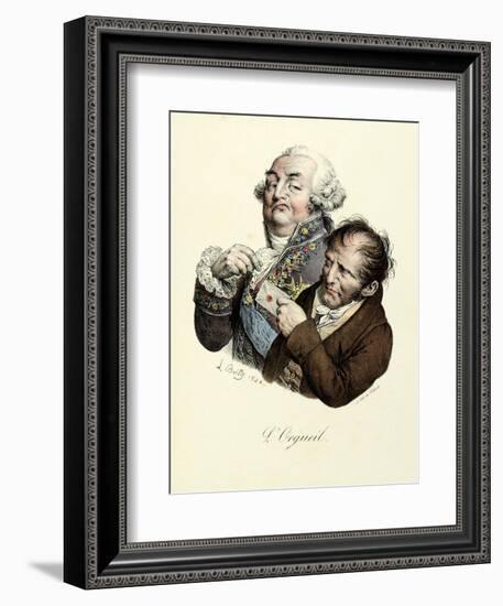 The Seven Deadly Sins: Pride, 1824-Louis Leopold Boilly-Framed Art Print