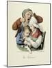 The Seven Deadly Sins: Sloth, 1824-Louis Leopold Boilly-Mounted Art Print