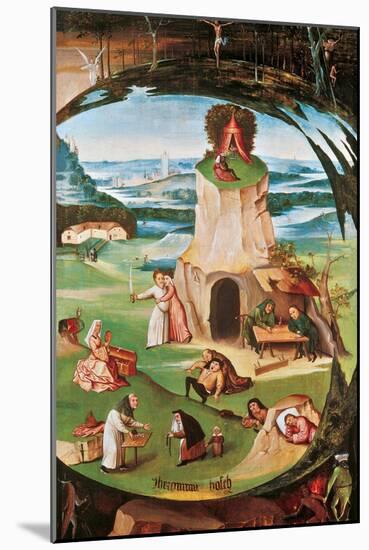 The Seven Deadly Sins-Hieronymus Bosch-Mounted Giclee Print