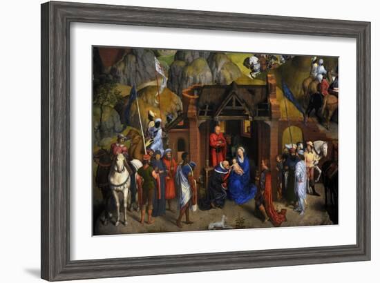 The Seven Joys of the Virgin, 1480-Hans Memling-Framed Giclee Print