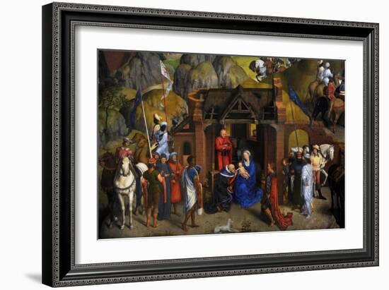 The Seven Joys of the Virgin, 1480-Hans Memling-Framed Giclee Print