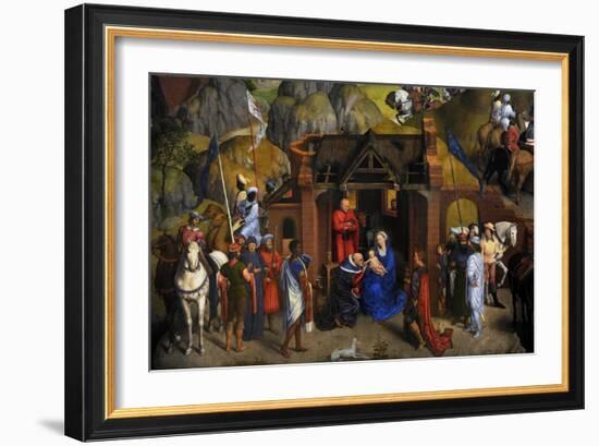 The Seven Joys of the Virgin, 1480-Hans Memling-Framed Giclee Print