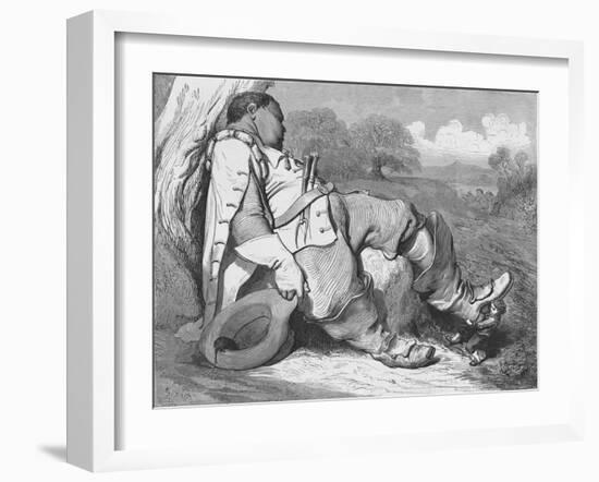 The Seven-League Boots, c1870-Gustave Doré-Framed Giclee Print