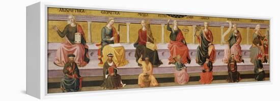 The Seven Liberal Arts, C. 1450-Francesco Di Stefano Pesellino-Framed Premier Image Canvas