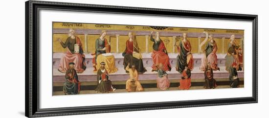The Seven Liberal Arts, C. 1450-Francesco Di Stefano Pesellino-Framed Giclee Print