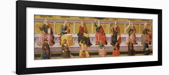 The Seven Liberal Arts, C. 1450-Francesco Di Stefano Pesellino-Framed Giclee Print