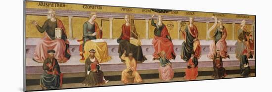 The Seven Liberal Arts, C. 1450-Francesco Di Stefano Pesellino-Mounted Giclee Print