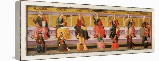 The Seven Liberal Arts-Francesco Di Stefano Pesellino-Framed Premier Image Canvas