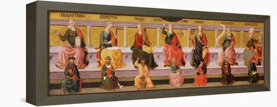 The Seven Liberal Arts-Francesco Di Stefano Pesellino-Framed Premier Image Canvas