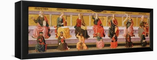 The Seven Liberal Arts-Francesco Di Stefano Pesellino-Framed Premier Image Canvas