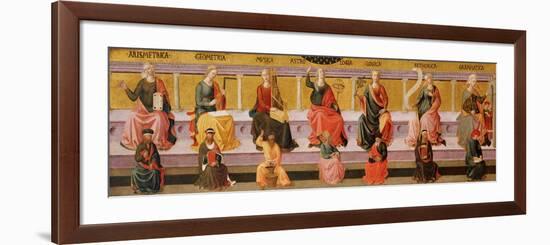 The Seven Liberal Arts-Francesco Di Stefano Pesellino-Framed Giclee Print