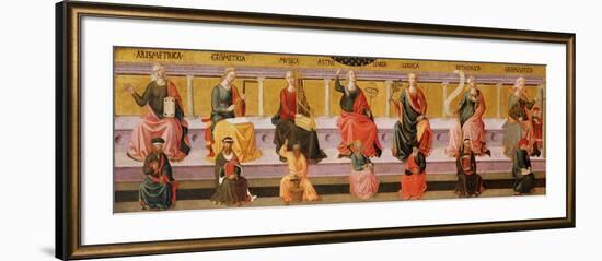 The Seven Liberal Arts-Francesco Di Stefano Pesellino-Framed Giclee Print