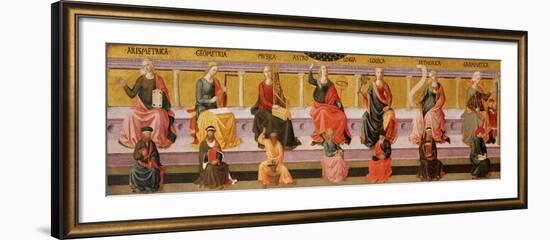 The Seven Liberal Arts-Francesco Di Stefano Pesellino-Framed Giclee Print