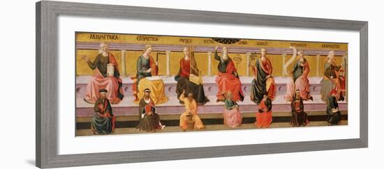 The Seven Liberal Arts-Francesco Di Stefano Pesellino-Framed Giclee Print