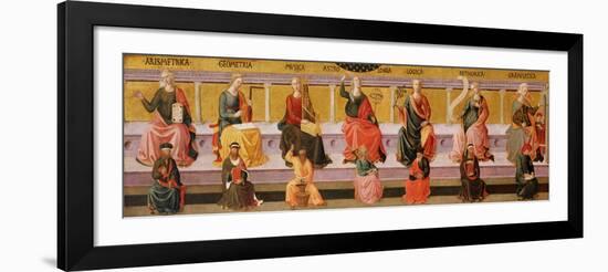 The Seven Liberal Arts-Francesco Di Stefano Pesellino-Framed Giclee Print