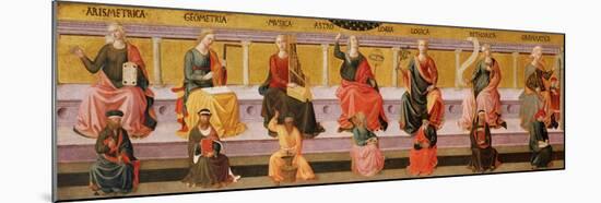 The Seven Liberal Arts-Francesco Di Stefano Pesellino-Mounted Giclee Print