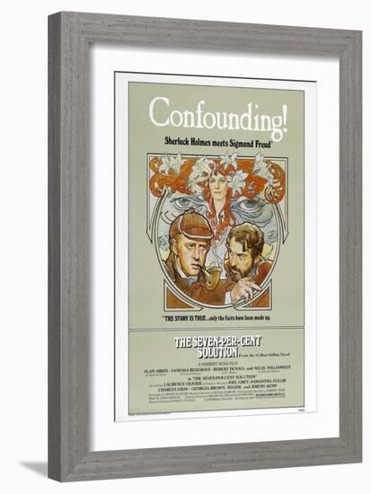 The Seven-Per-Cent Solution, 1976-null-Framed Giclee Print