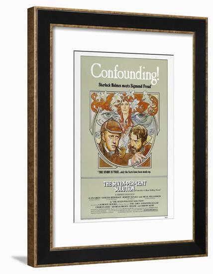 The Seven-Per-Cent Solution, 1976-null-Framed Giclee Print