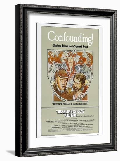 The Seven-Per-Cent Solution, 1976-null-Framed Giclee Print